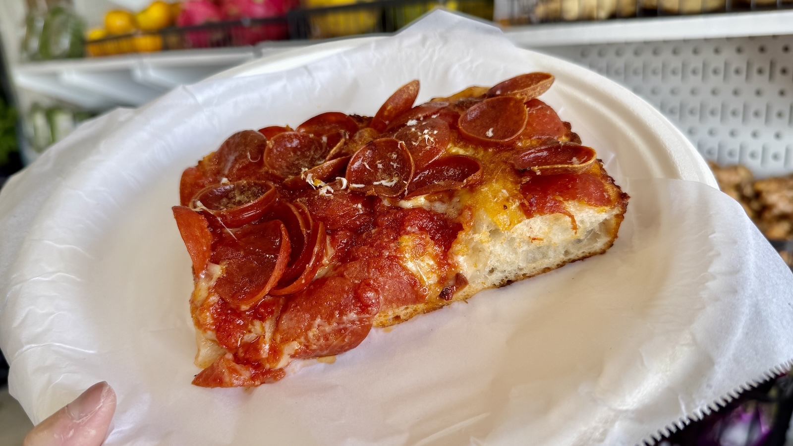 Sicilian pizza