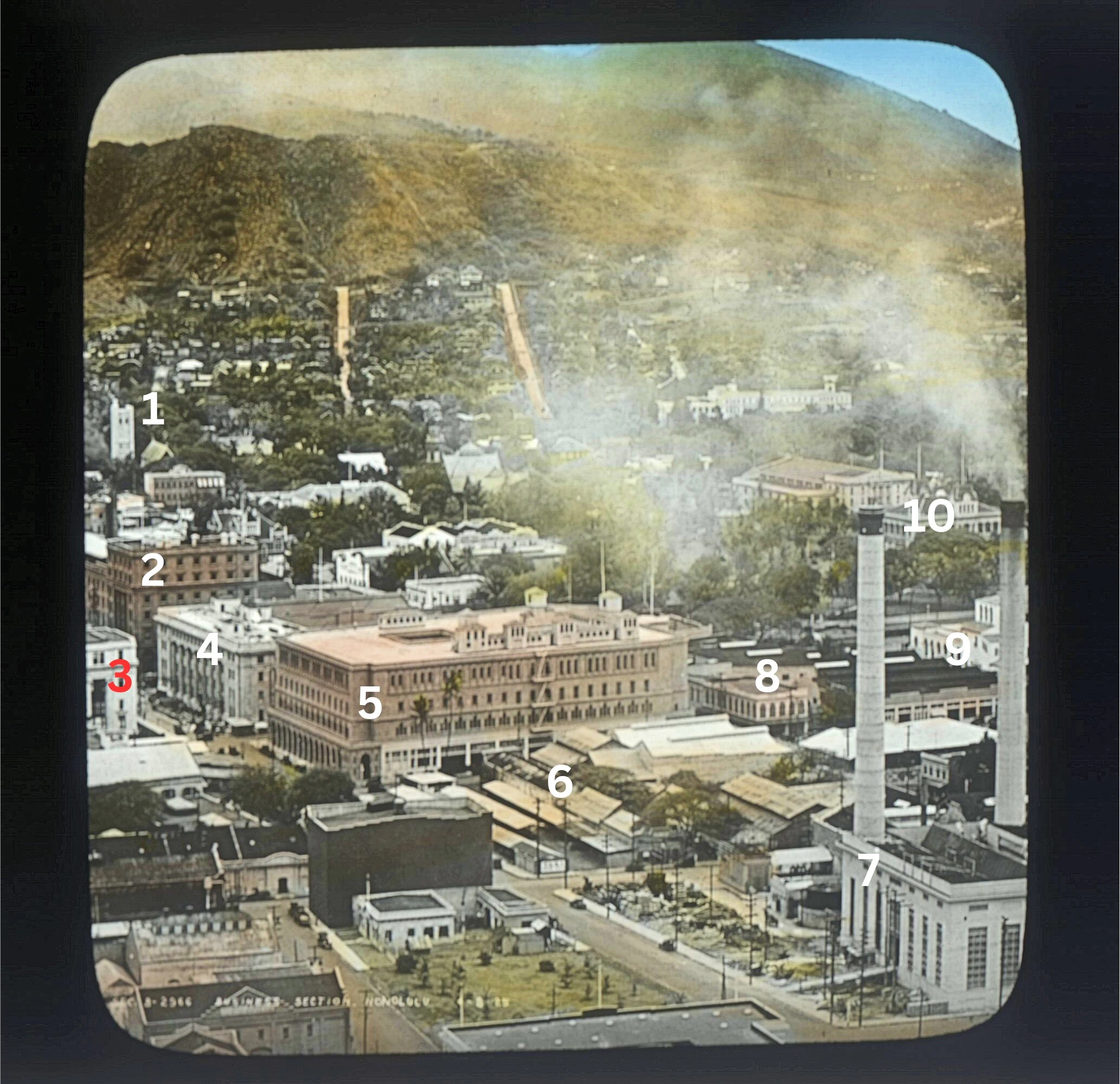 Honolulu 1925 annotated
