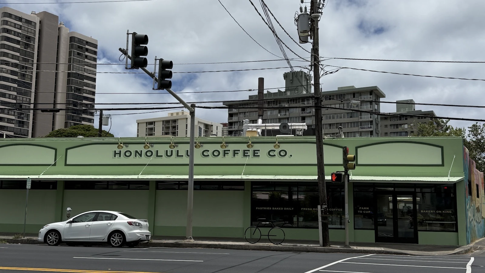 Honolulu Coffee Co. sign
