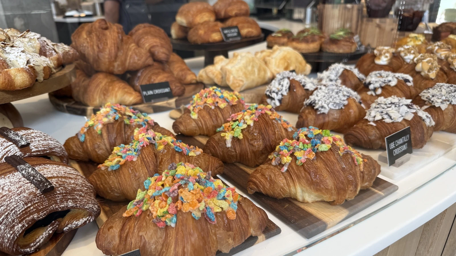 cereal milk croissant