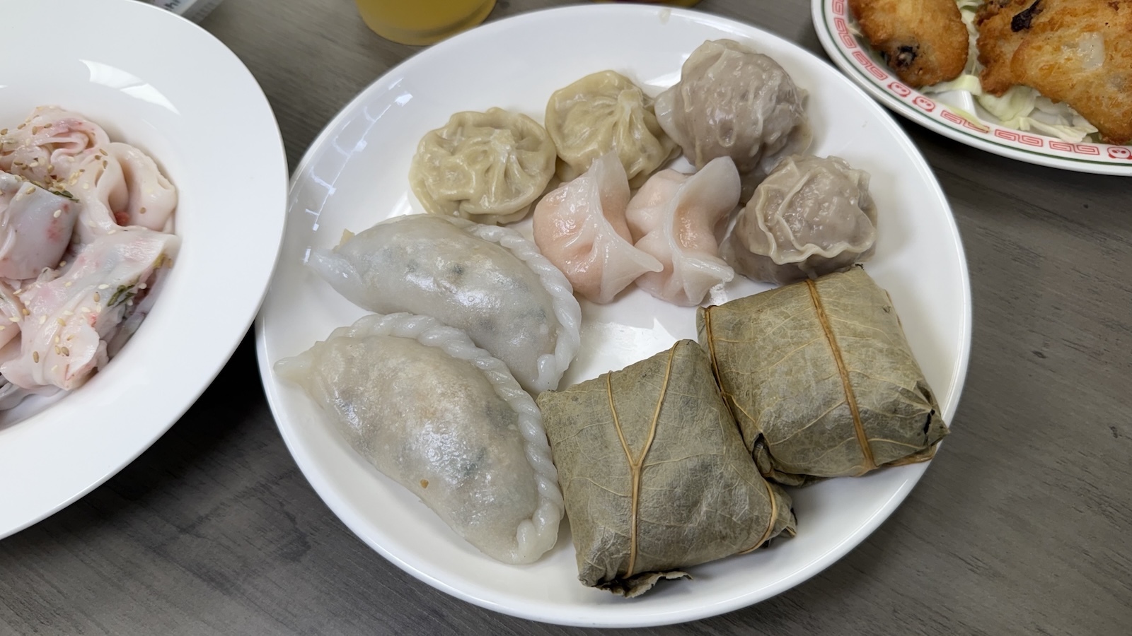 assorted dim sum