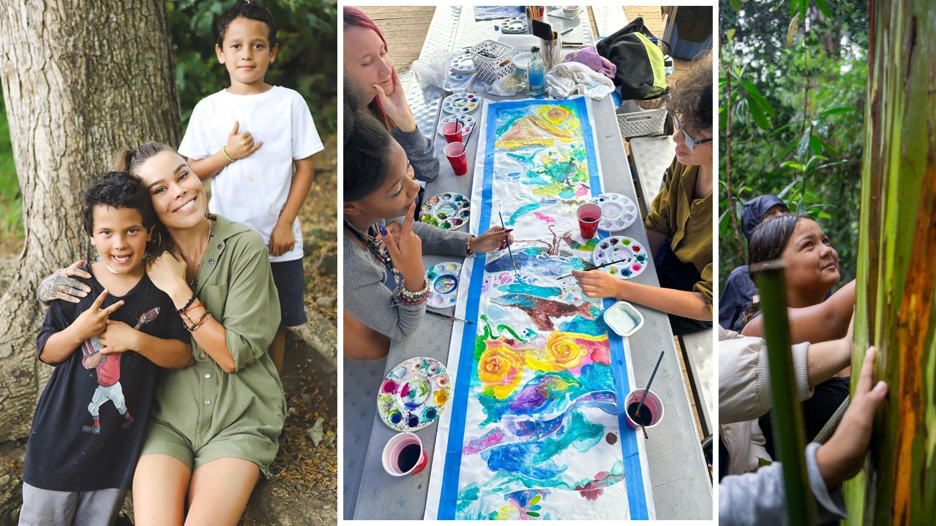 Charis Higginson, left, founded Humanity Hale in 2019.