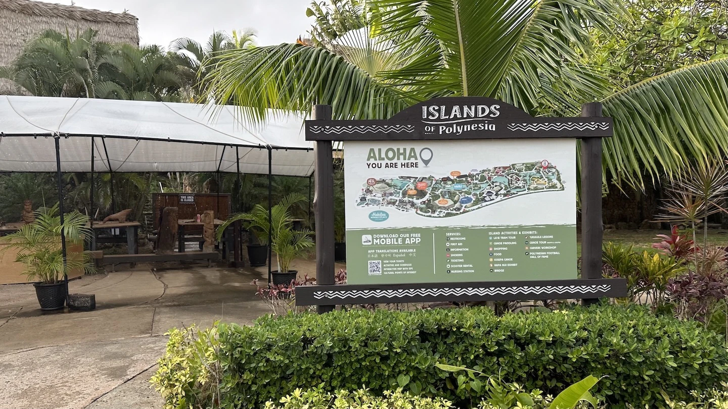 Polynesian Cultural Center is divided into six island nations, with activities and performances in each space. The featured regions include Samoa, Aotearoa, Tonga, Tahiti, Fiji and Hawaiʻi.
