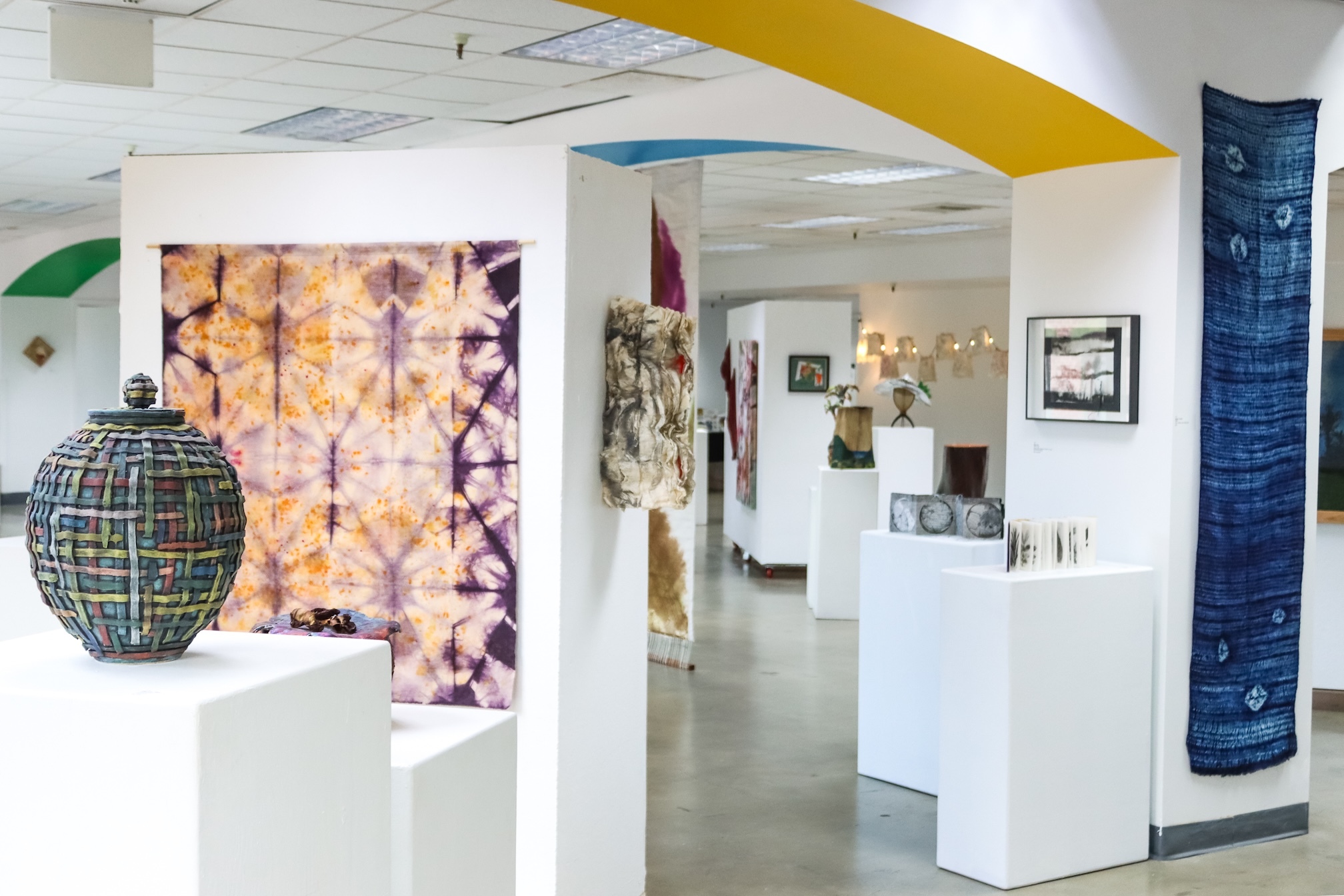 Downtown Art Center also displays ceramic artwork, shown here.