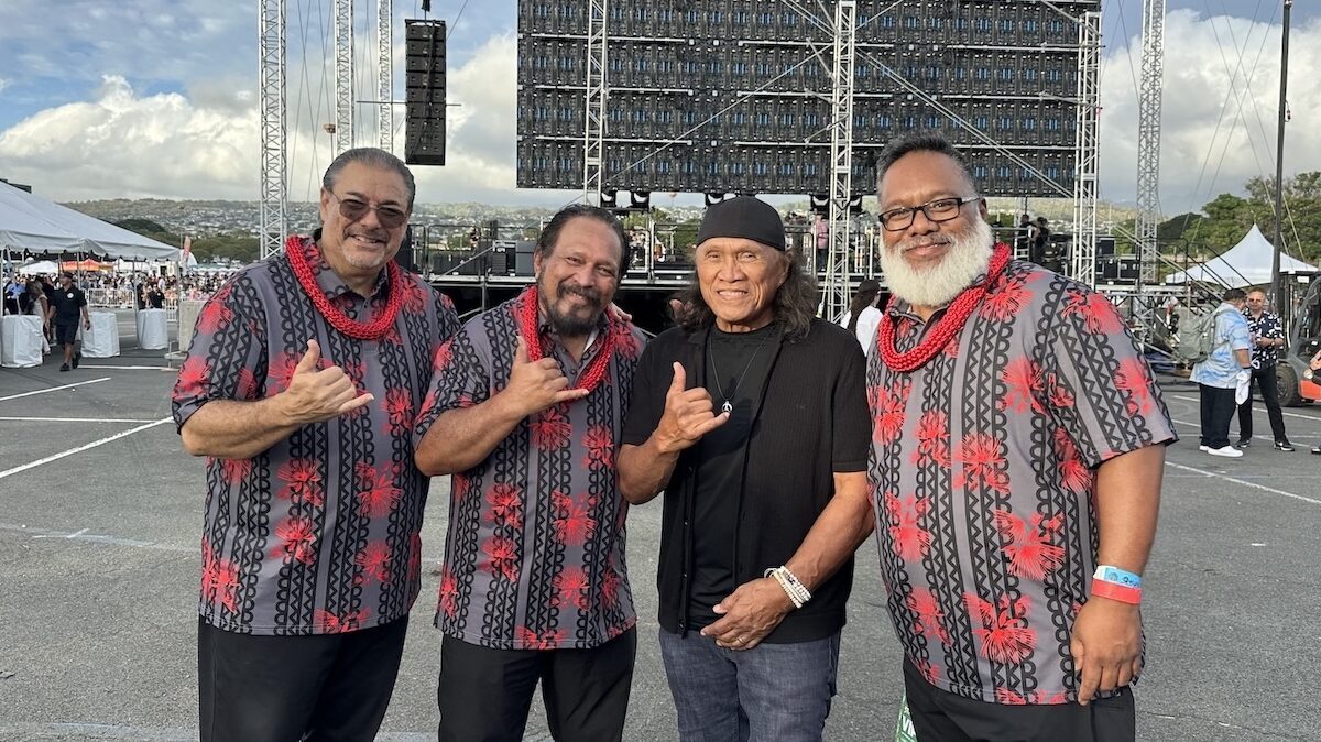 The Mākaha Sons and Henry Kapono.