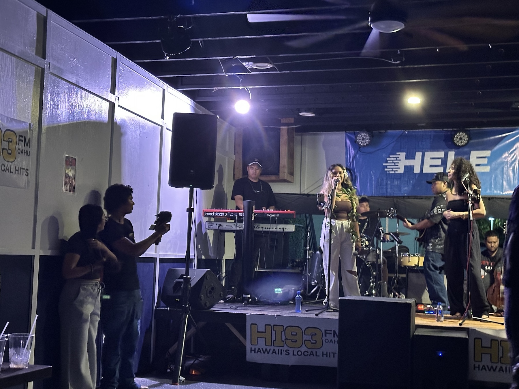 Tehani was the musical winner of round three of HI93 FM Hawaiʻi’s Local Hits first Battle of the Bands and Comedians. Her band advances straight to the finals on Friday, Nov. 21.