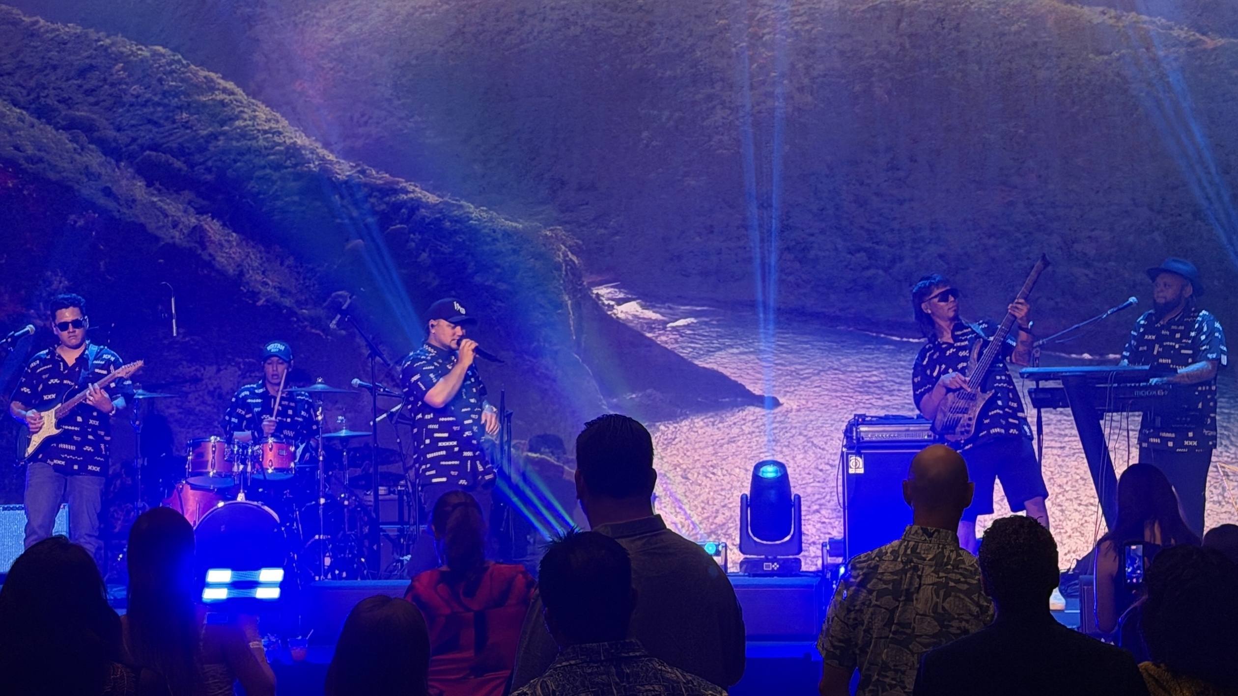 High Watah gave a performance that featured video of Molokai on Thursday, June 11, at a private grand opening event at Limelight Hawaiʻi.