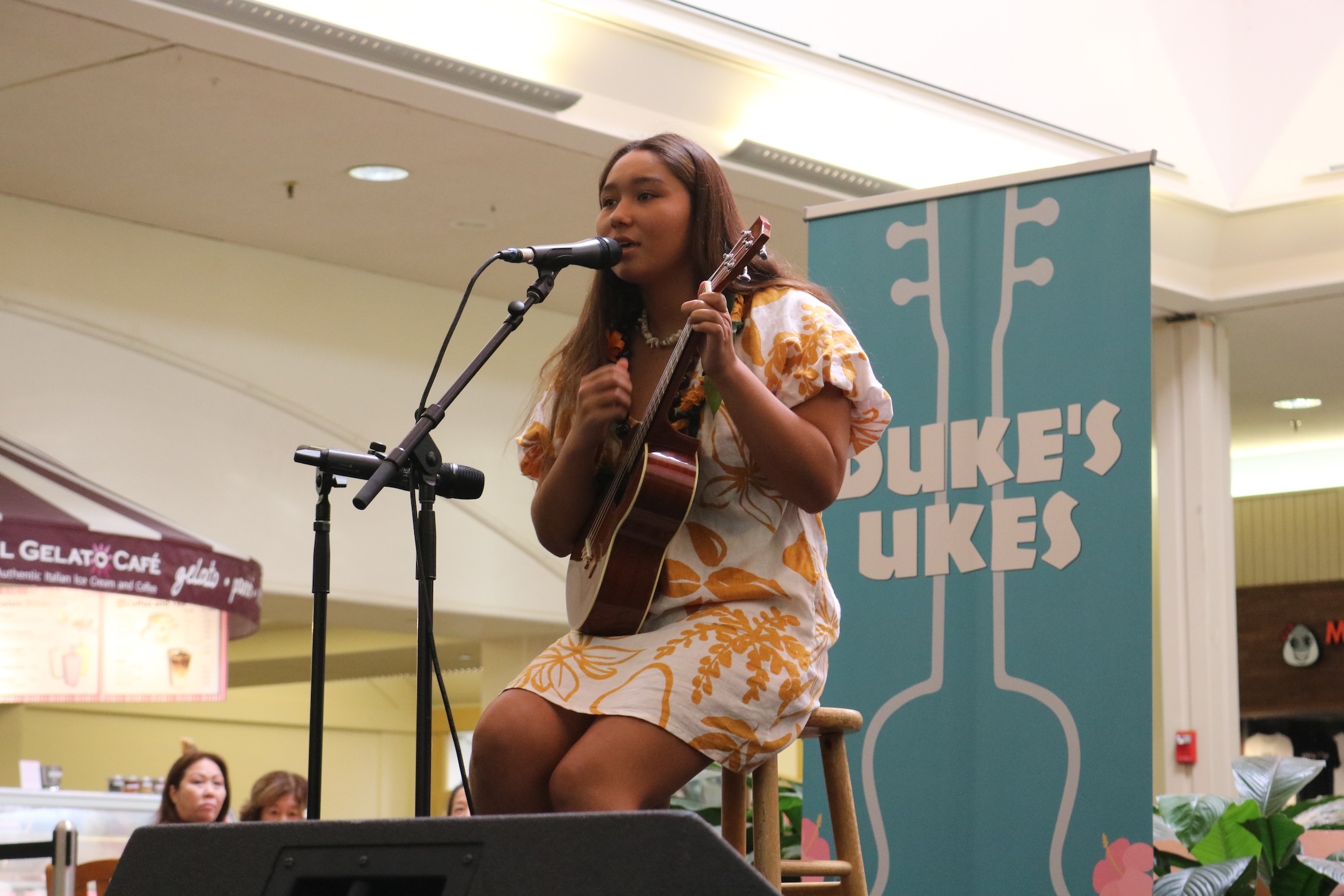 This performer took the stage as part of the Duke’s Ukes contests held in 2024.