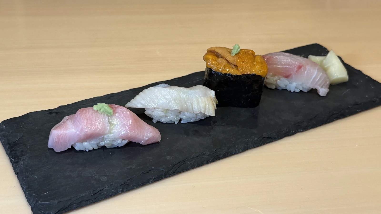 assorted sushi