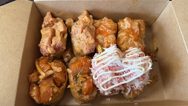 stuffed inari bombs