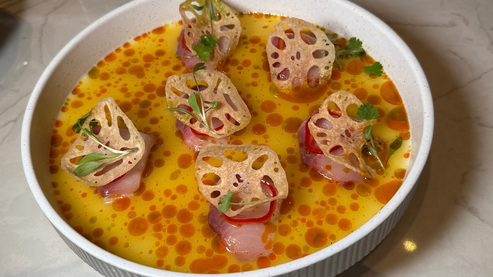 hamachi crudo
