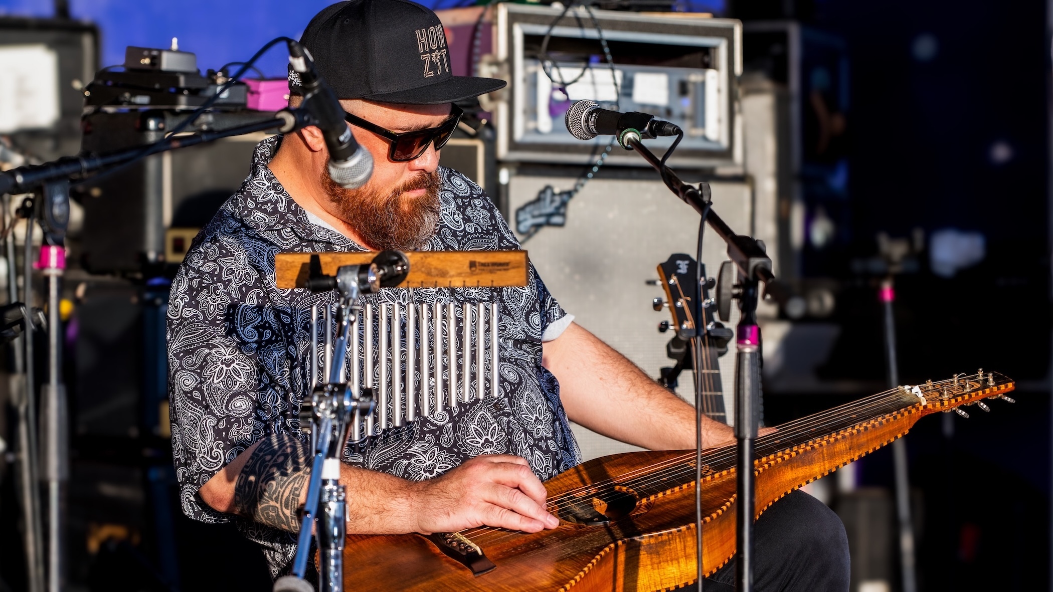 Tavana was one of the featured performers. He played music and sang on Saturday, Aug. 16, which was second day of the Maui Music & Food Experience.