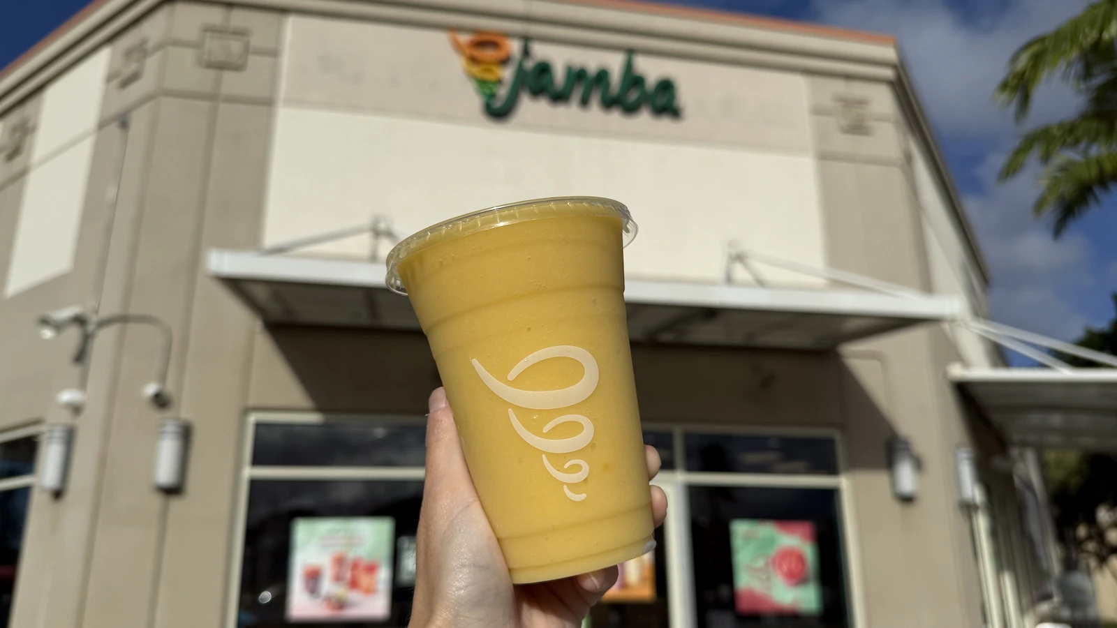 small mango smoothie