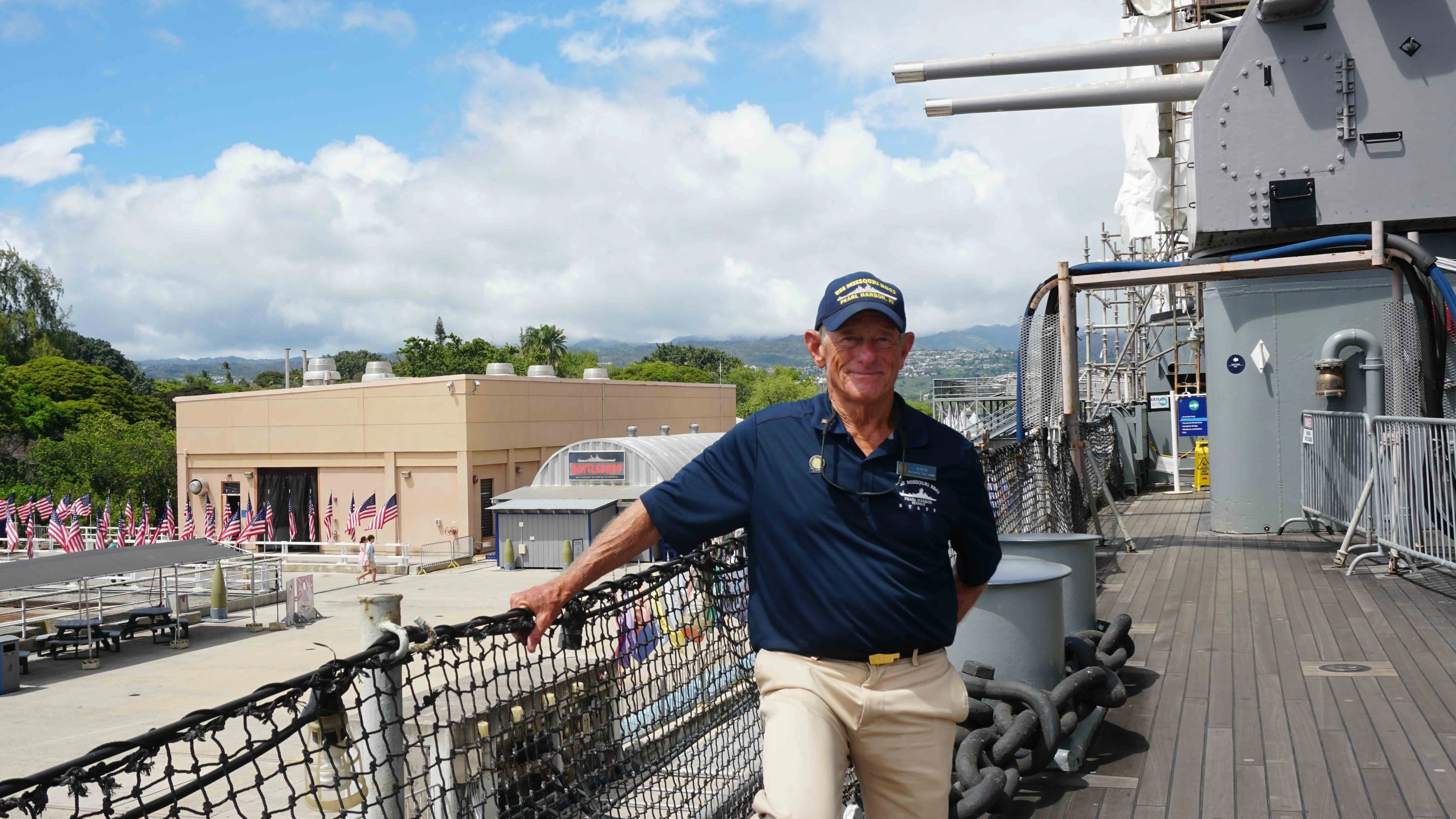 USS Missouri volunteer looks back on Navy career