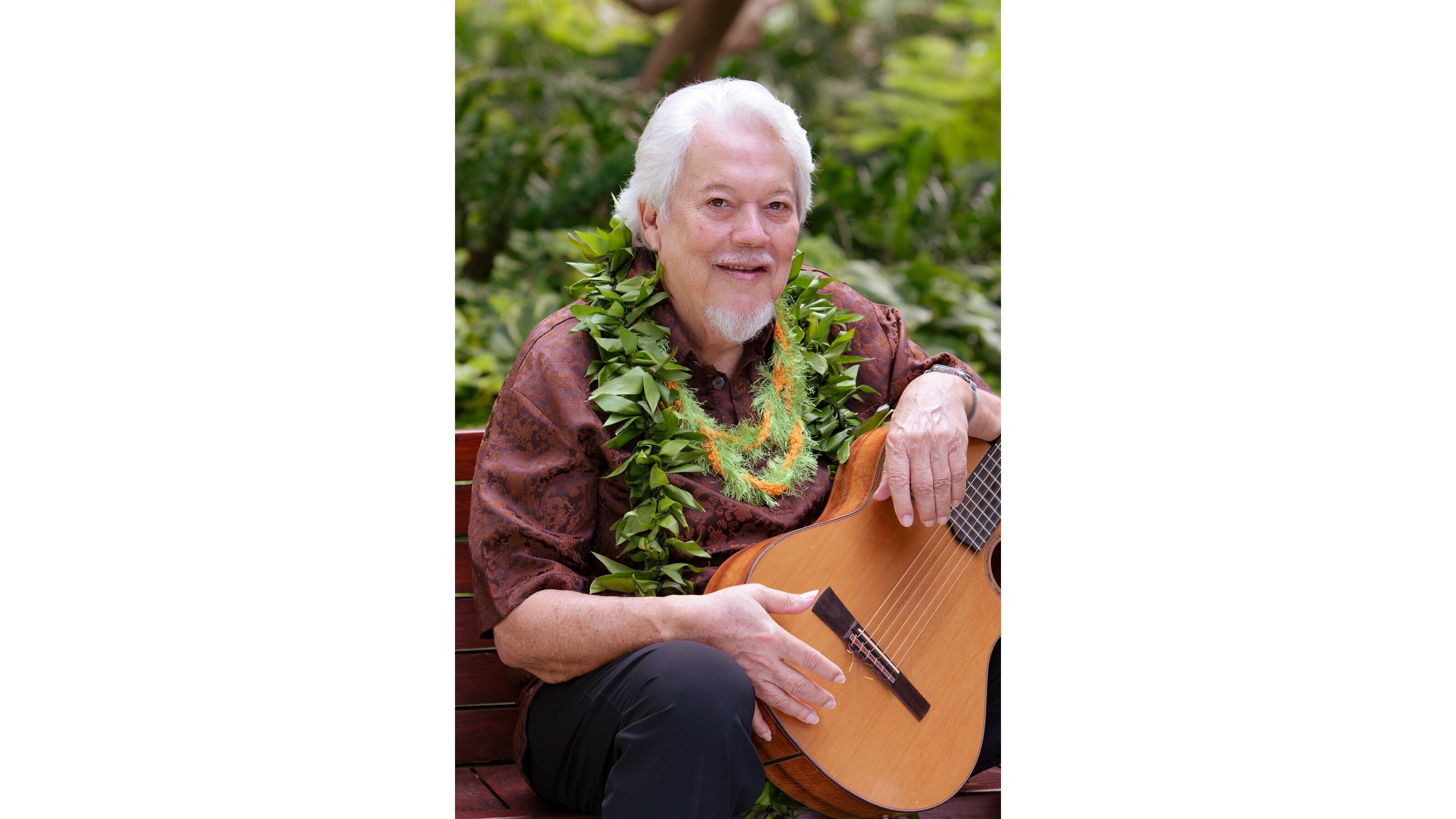 Keola Beamer is one of the featured artists performing with Hawaiʻi Symphony Orchestra for Mele for Maui.