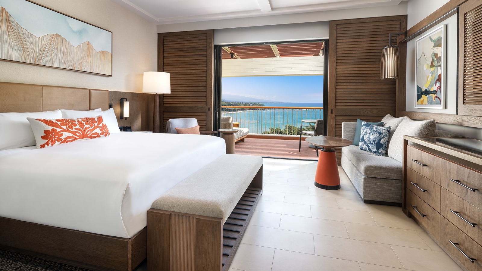 A room with an ocean view.