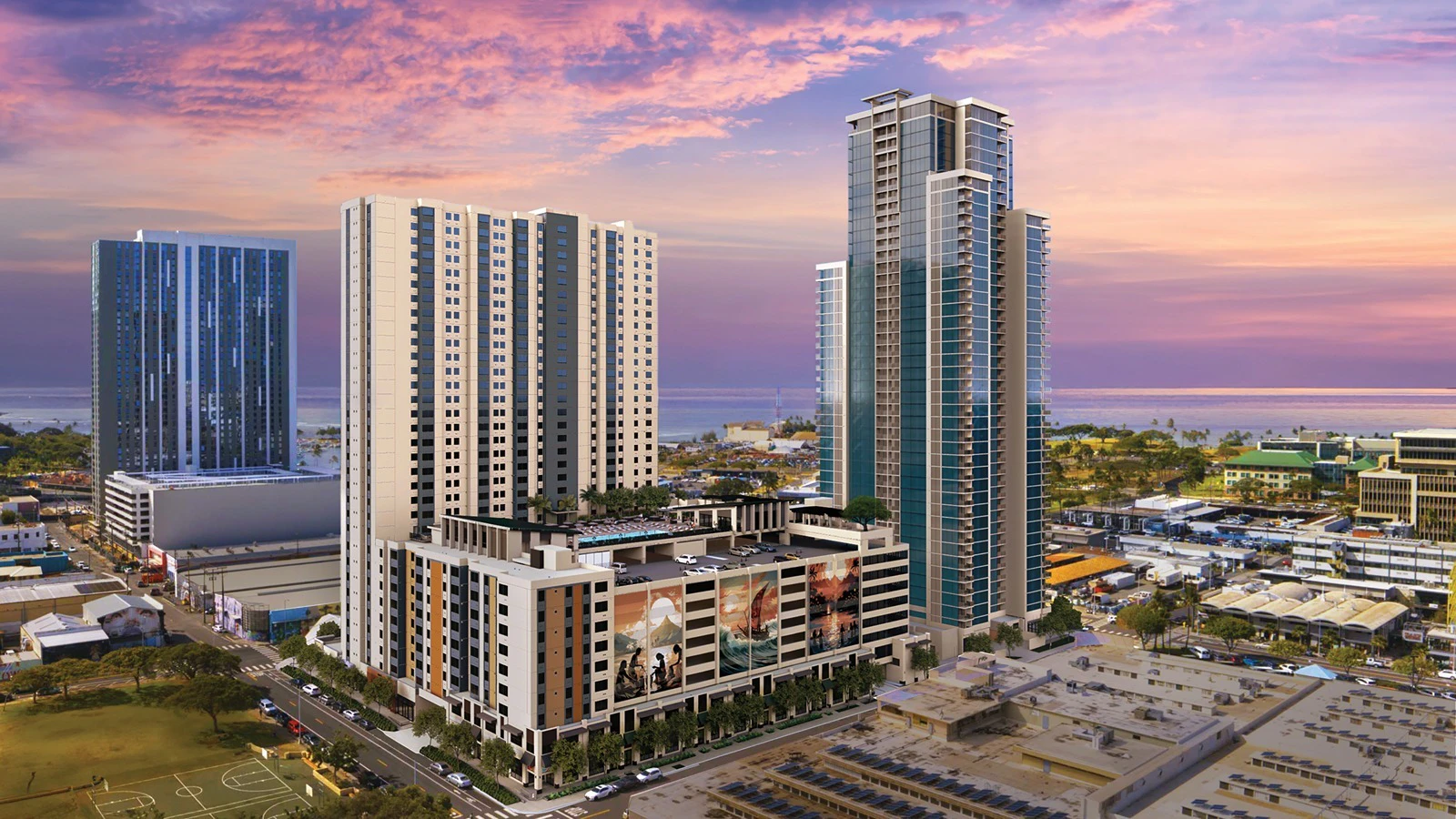 A rendering of Kahuina.