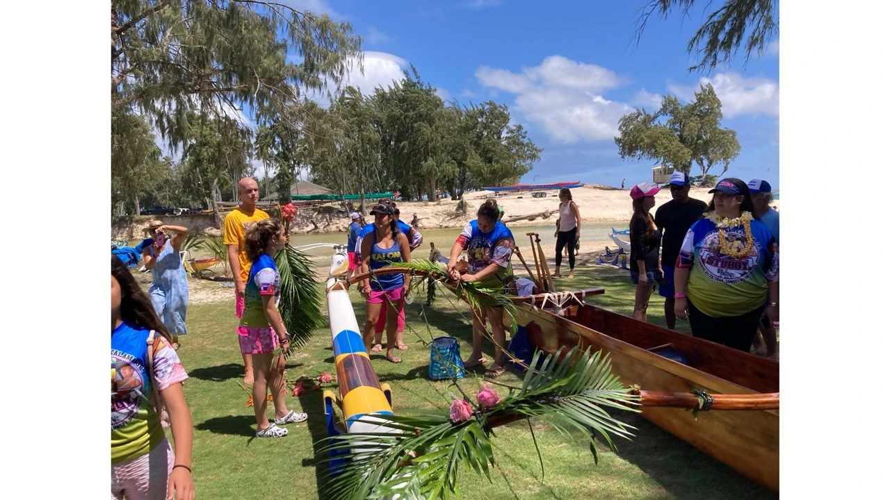 Kailua Canoe Club blessing
