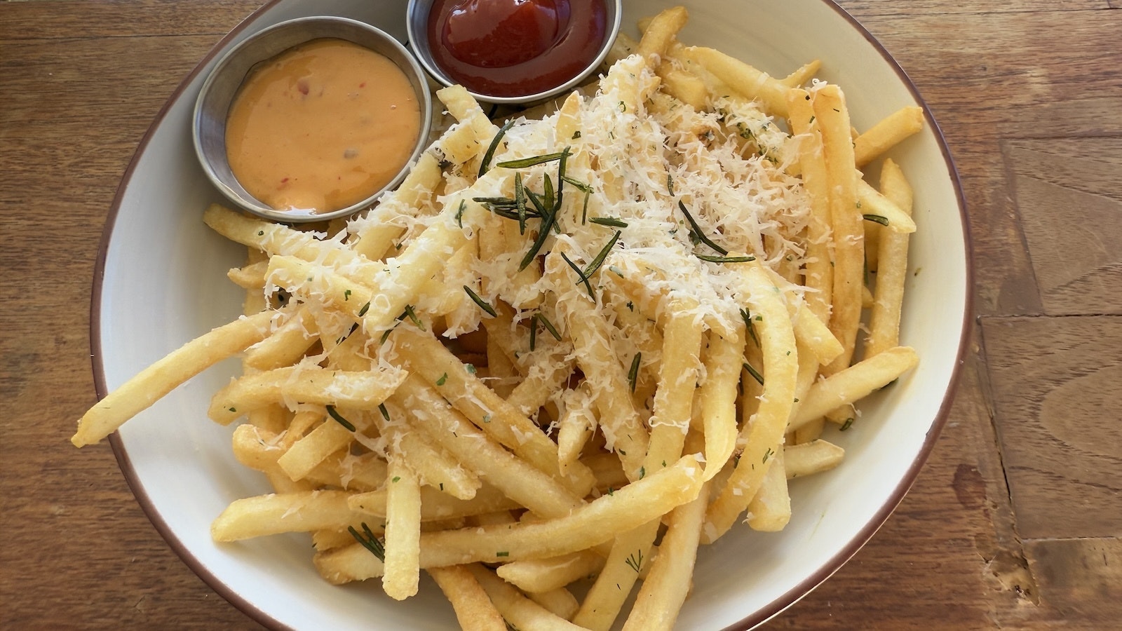 Herb french fries