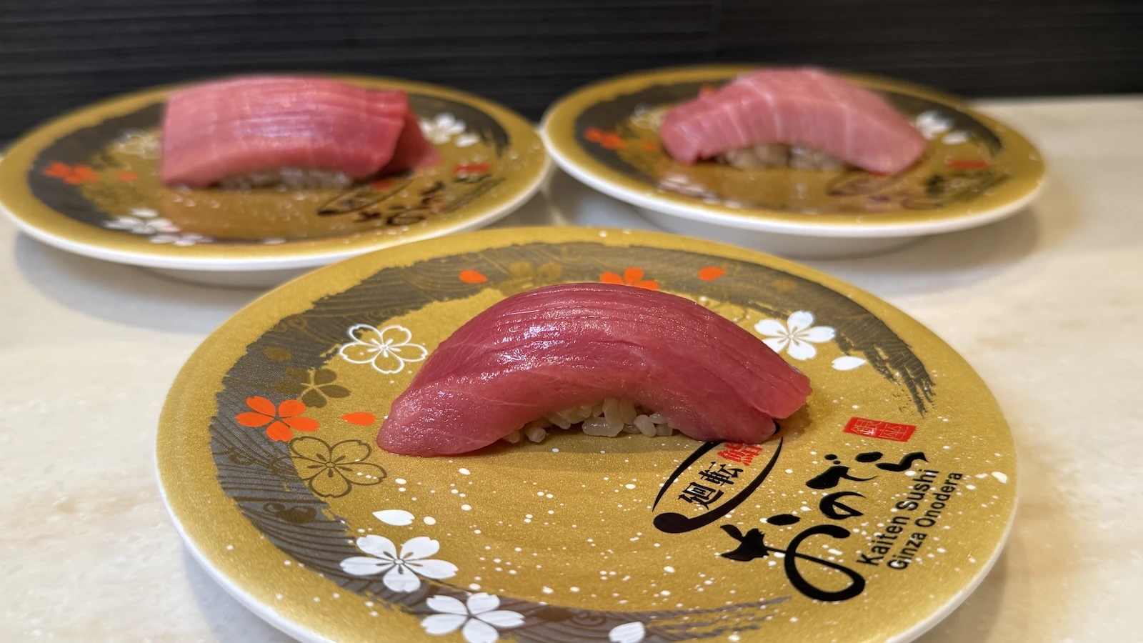$3 sushi is back at Kaiten Sushi Ginza Onodera