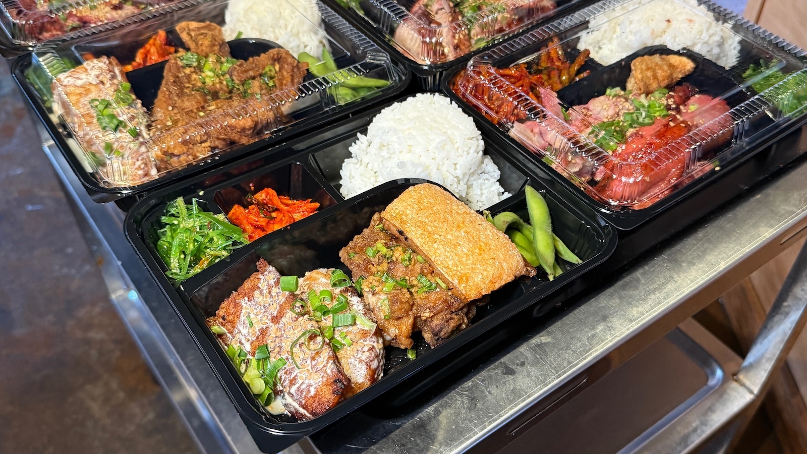 assorted bento