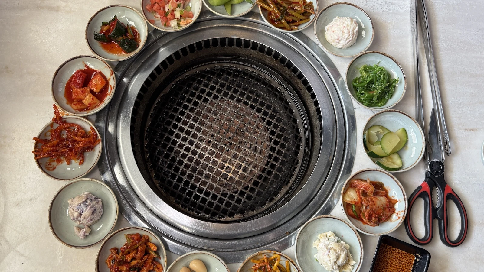 rotating selection of banchan