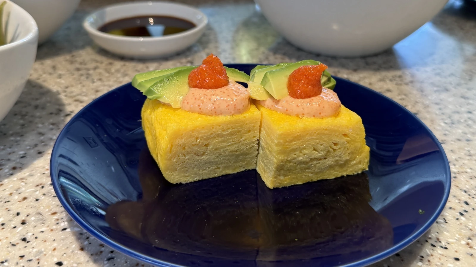 mentaiko omelet