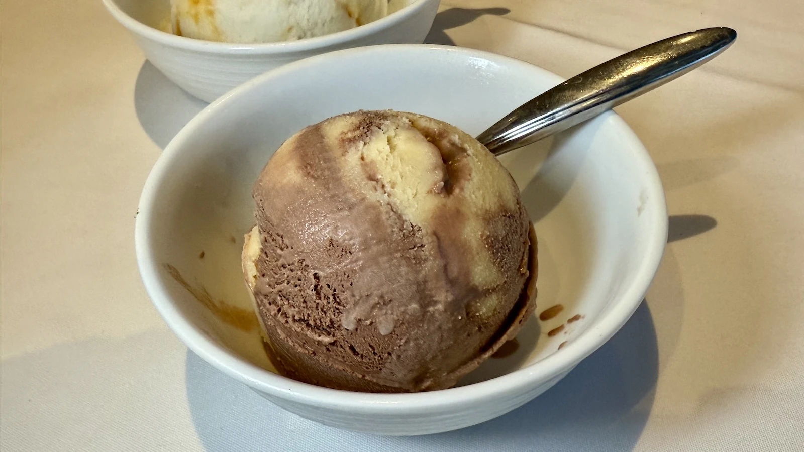 Chocolate chantilly ice cream