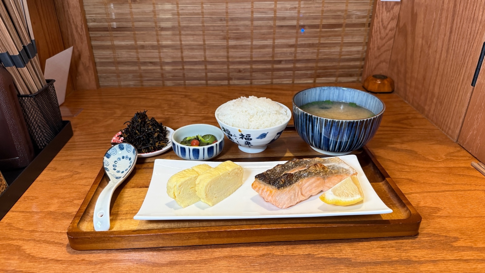 broiled fish set