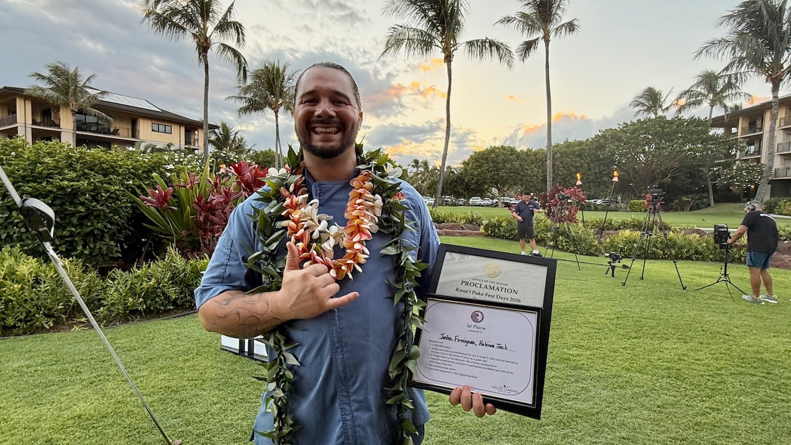 Haleiwa Joe's chef