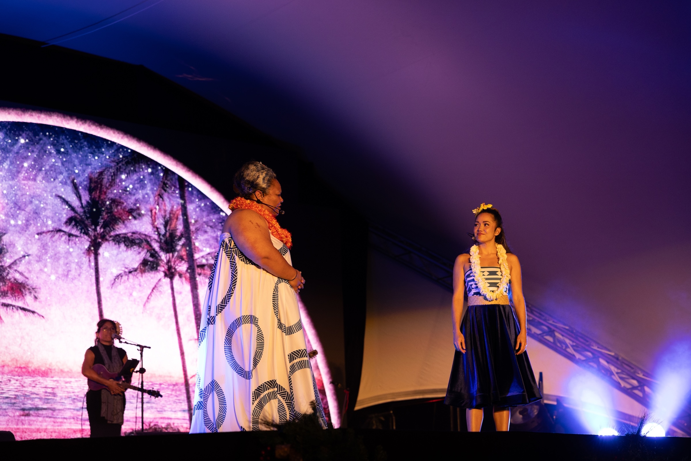Kaula Lūʻau is produced by Hawaiian Council and led by a Native Hawaiian creative team that includes Kipe Ebana, Moses Goods, Tiana Nonosina, and Kayla Faʻamaligi.