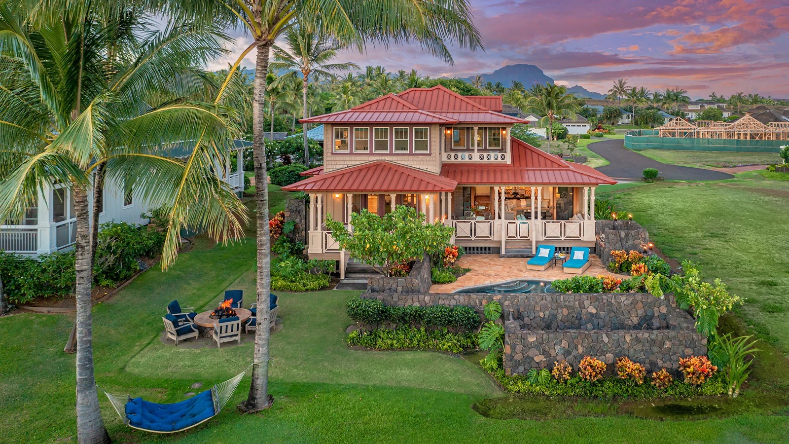 One of the home featured in Kukui‘ula's upcoming Festive Parade of Homes.