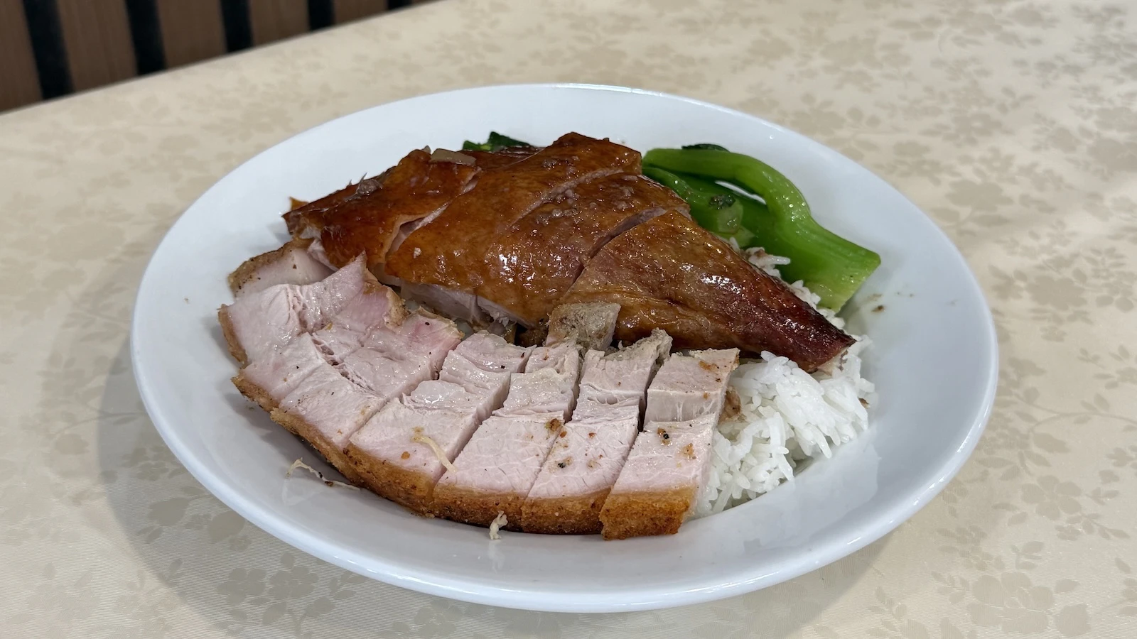 Roast duck and char siu