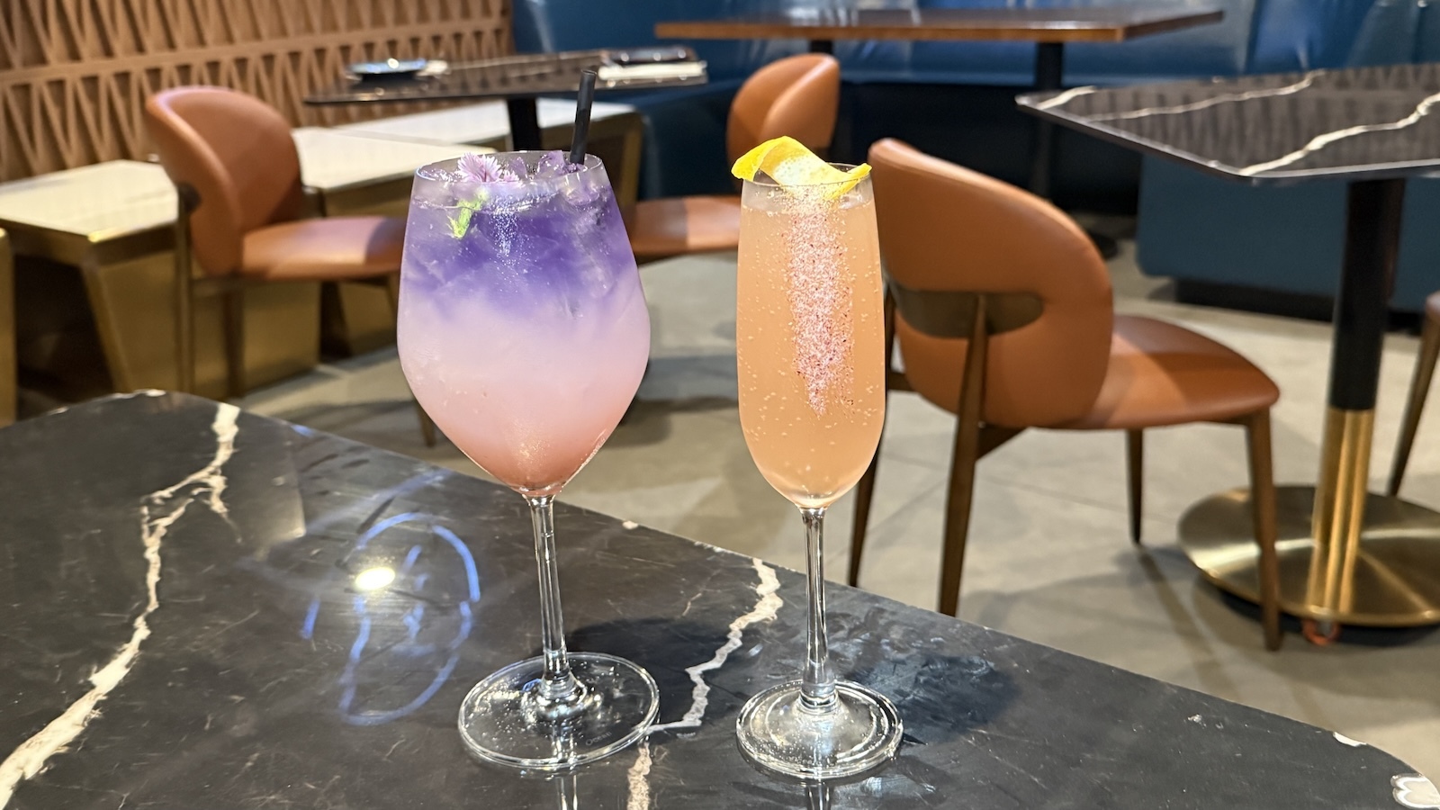sake spritz and geisha cocktails