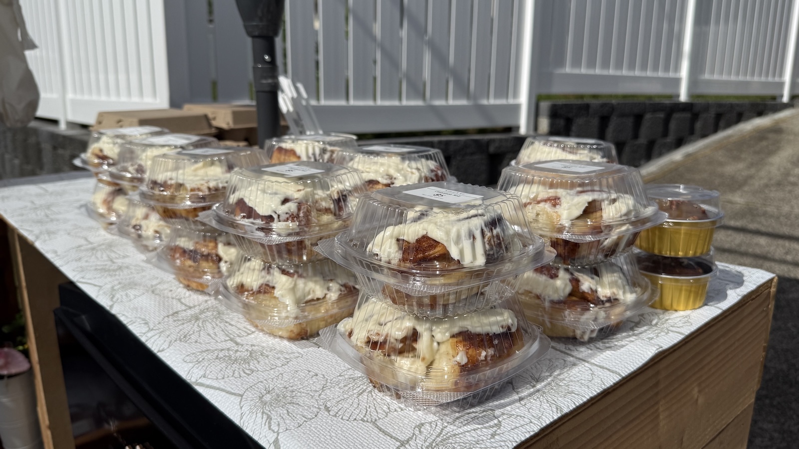 packaged cinnamon rolls