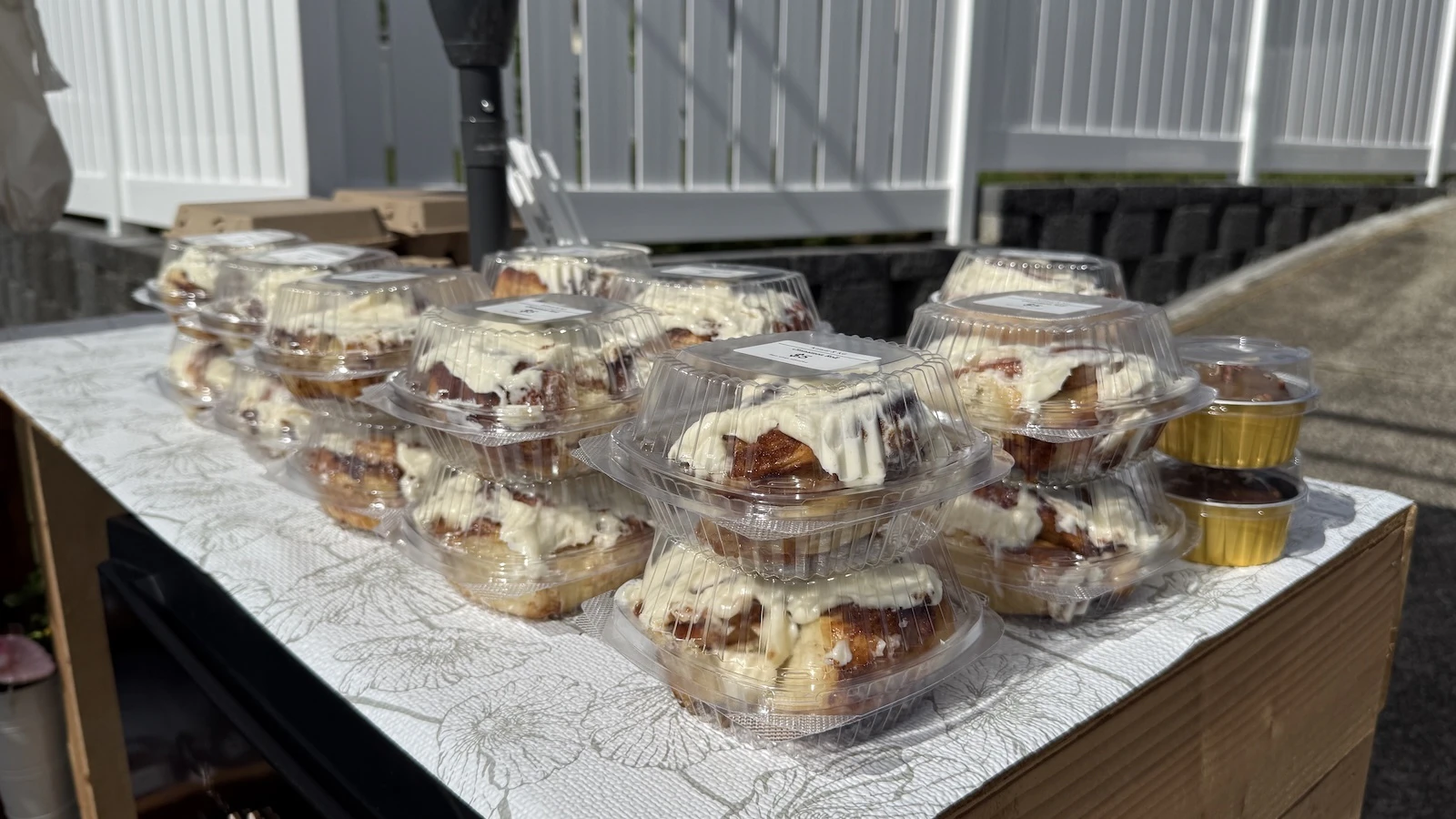 packaged cinnamon rolls