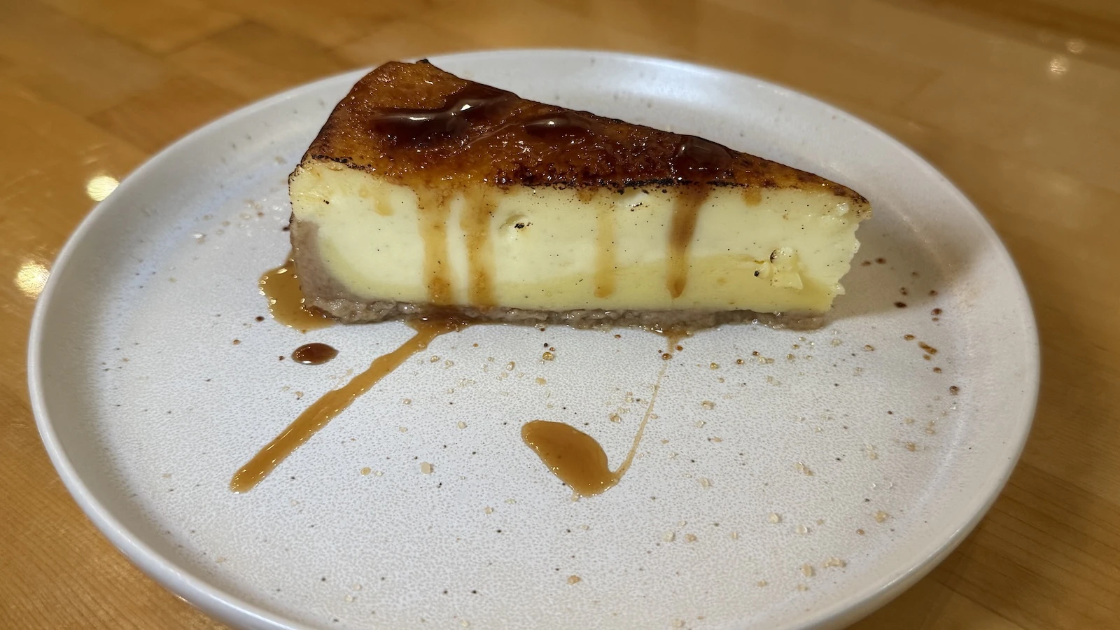 creme brulee cheesecake