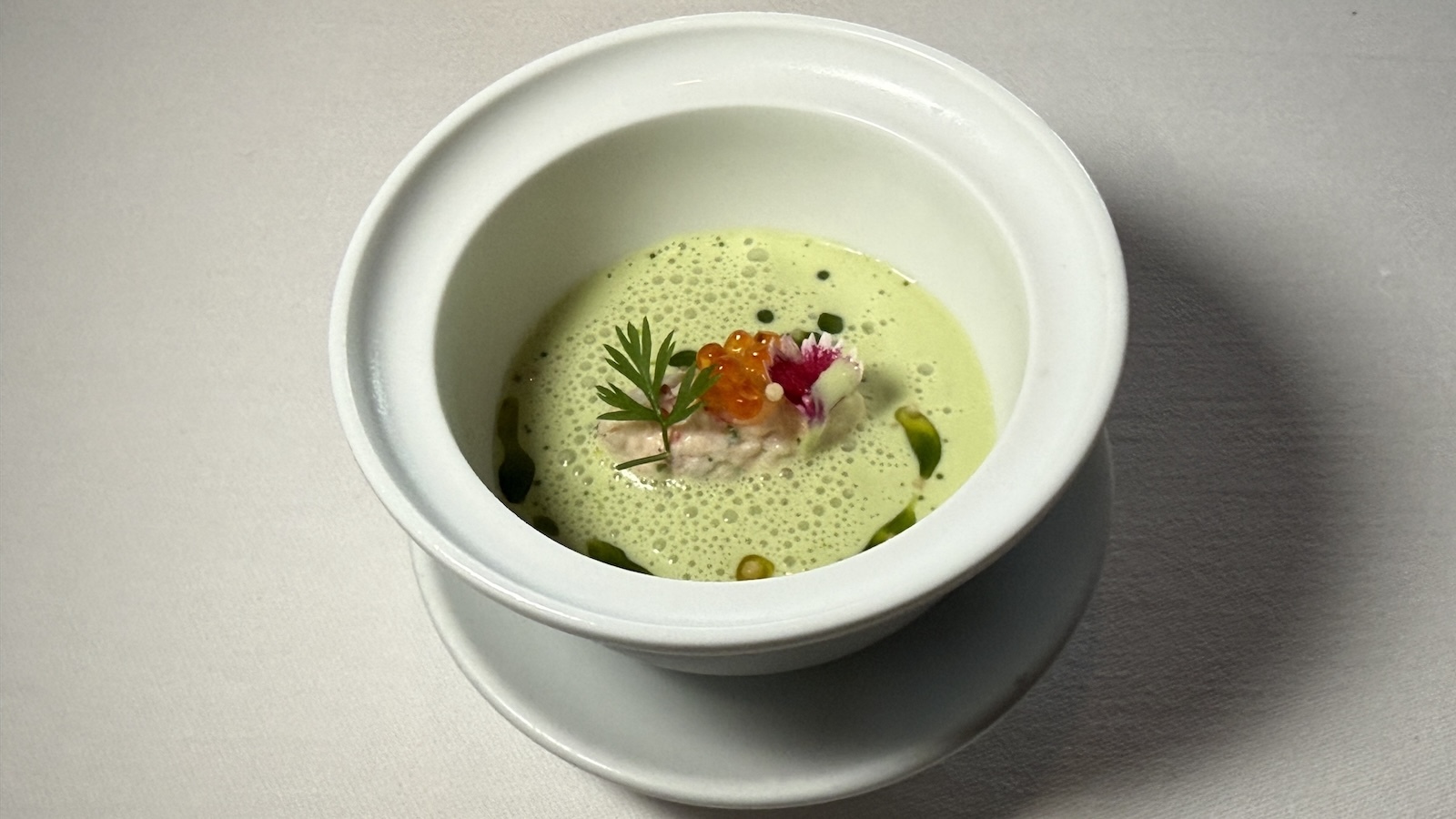 broccoli panna cotta