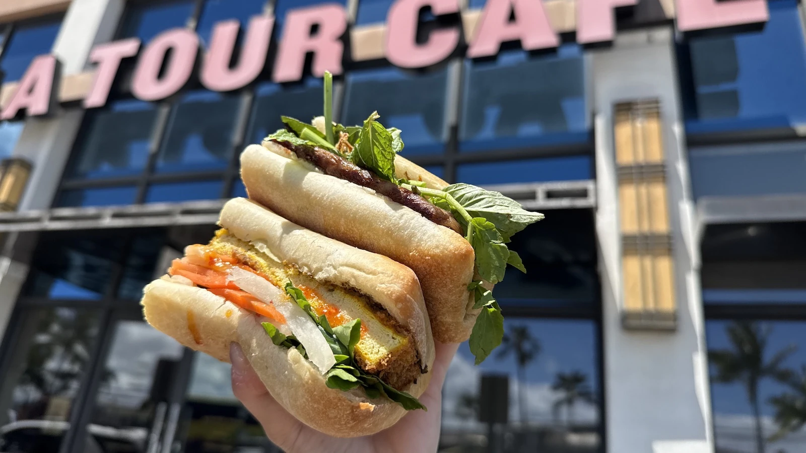 Limited-time watercress sandwiches are now at La Tour Café