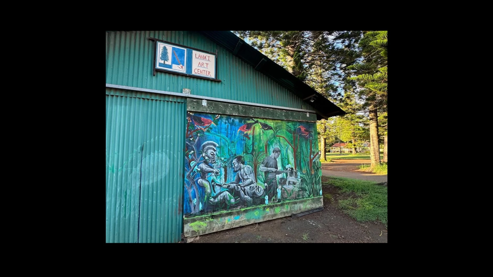 Lānaʻi resident Vince Cabanilla bridges art and community