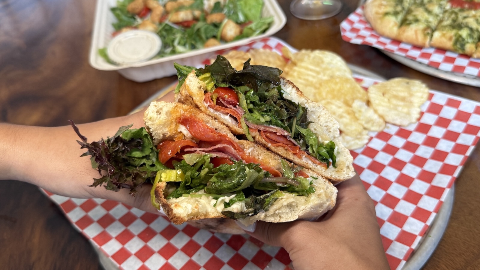 The Italian sandwich