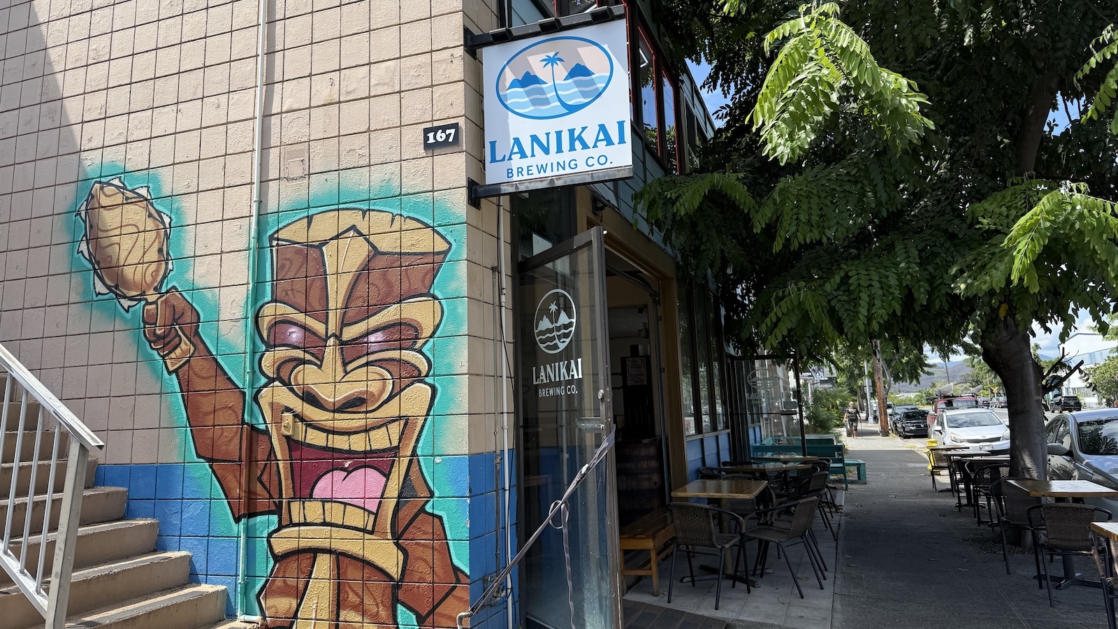 Lanikai Brewing Co. sign Kailua