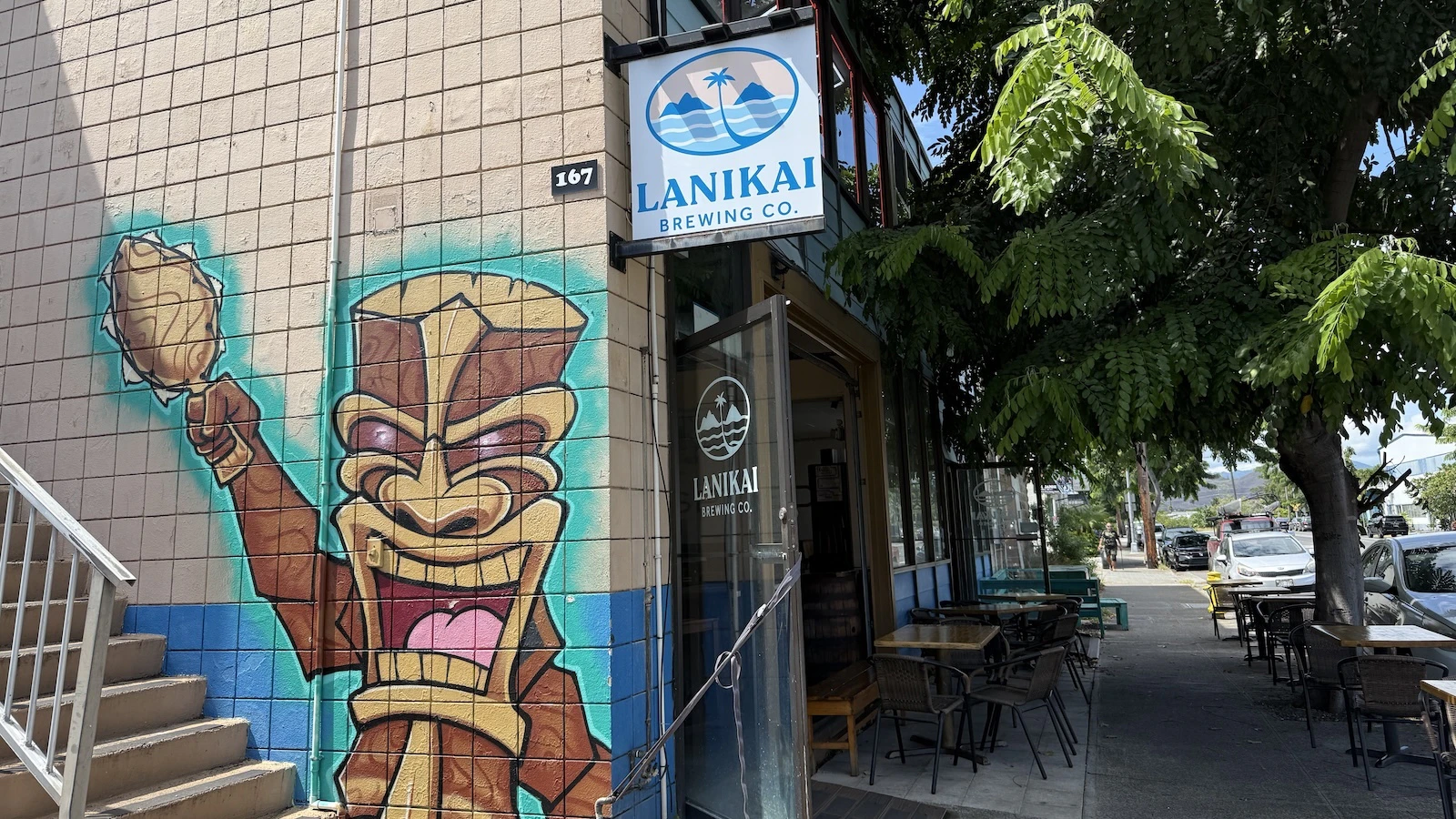 Lanikai Brewing Co. sign Kailua