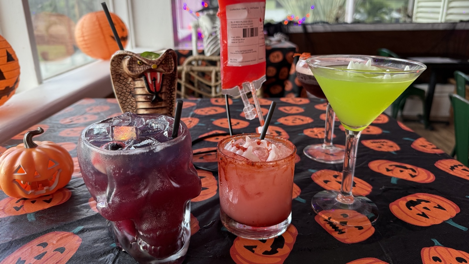 Halloween cocktails