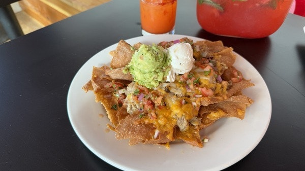 kalua pork nachos