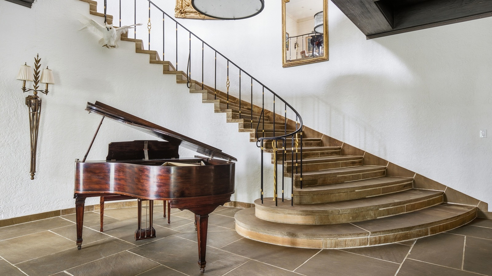 The stairway