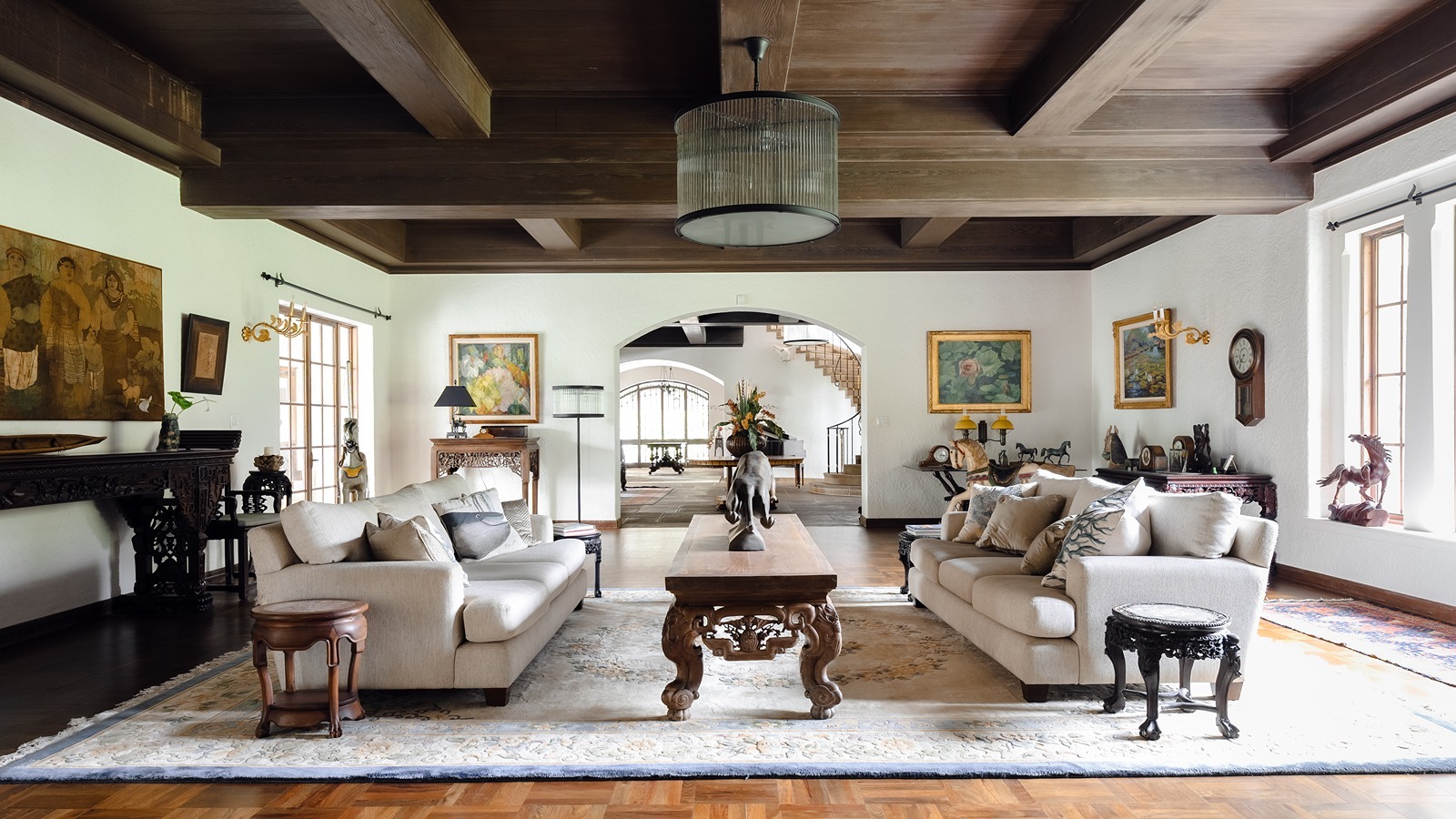 The living room