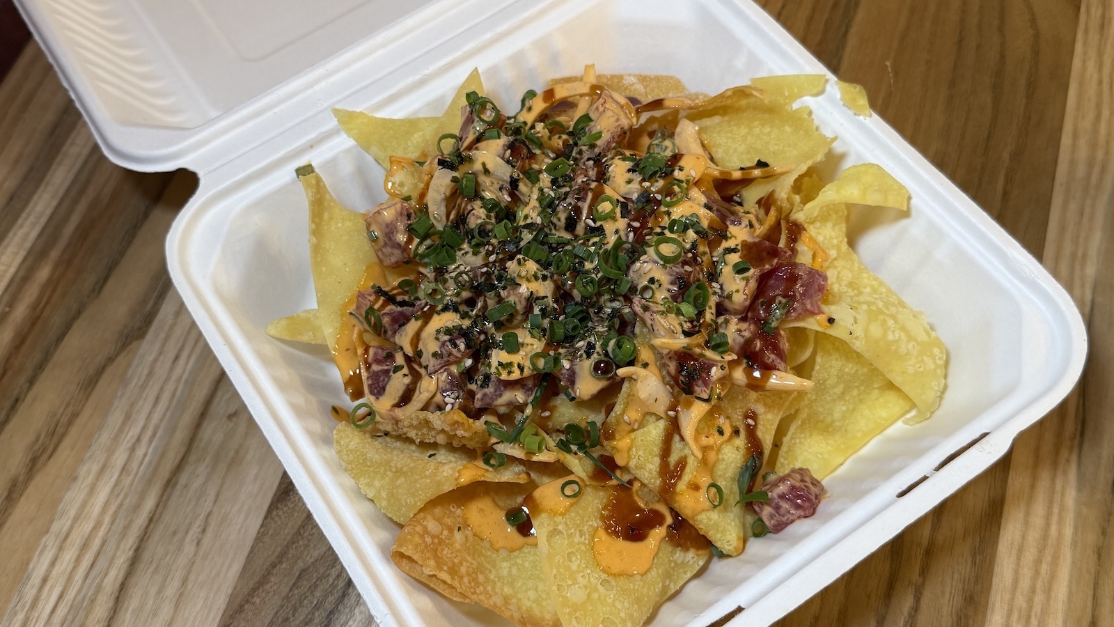 poke nachos