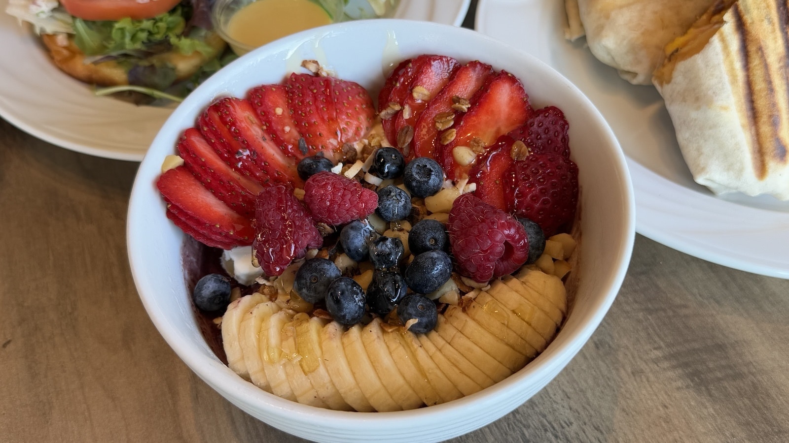 Macadamia nut acai bowl