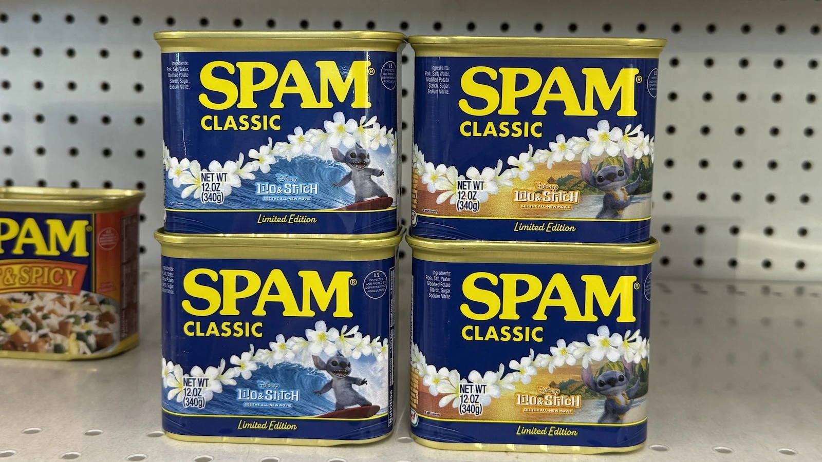 Lilo & Stitch Spam classic cans